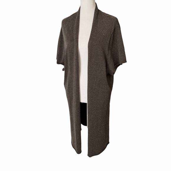 Eileen FIsher Woman Plus Size 2X Cardigan Duster Sweater Silk Cashmere Soft - Picture 11 of 11
